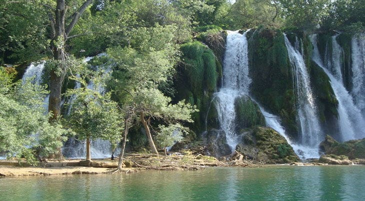 Waterfalls on Cetina river